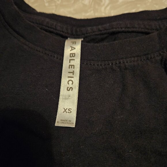 Fabletics XS bundle! Two tanks (muscle/open-back) and two shorts! - Picture 7 of 13